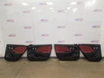 25 2025 Kia K4 Gt-line Complete Front/rear Door Trim Panel Set Red/black Leather. Fixed Price $675.00.