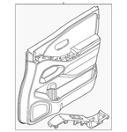 Genuine Nissan Door Interior Trim Panel 80901-9bu4c. Fixed Price $527.15.