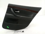 Saab 9-3 Sedan Passenger Right Rear Door Trim Panel Card Black Fits 2003-2011 03. Fixed Price $50.92.