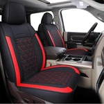 Coverado Seat Covers For Dodge Ram Fullset Curved Back , Red. Fixed Price $255.97.