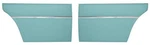 1965 Chevy Ii Nova; Interior Rear Door Panels; 4 Station Wagon; N65606. Fixed Price $224.99.
