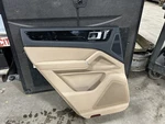 2023 Porsche Cayenne Driver Left Side Rear Interior Trim Panel Tan And Black Oem. Fixed Price $400.00.