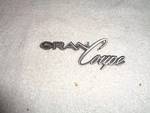 Mopar 1970-71 Plymouth Barracuda Gran Coupe Door Panel Emblem. Fixed Price $49.00.