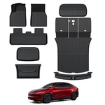 Floor Mats For 2025 2026 Tesla Model Y Juniper, 8pcs All Weather Full Set Car.... Fixed Price $192.30.