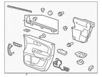 Genuine Gm Door Trim Panel 22797985. Fixed Price $173.15.