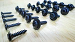 25 Black Interior Screws For Classic Dodge Plymouth Chrysler Nash Packard Etc. Fixed Price $12.00.