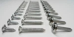 24pc Int/ext Chrome Screws! For Classic Dodge Plymouth Chrysler Nash Packard Etc. Fixed Price $15.00.