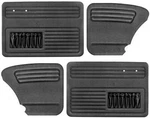 Empi Vw Air Cooled Bug 1958-64 Black 4-piece Door Panel Kit With Pockets, 4852. Fixed Price $163.77.