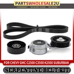 3x Serpentine Belt Drive Component Kit For Chevrolet C2500 C3500 Gmc. Fixed Price $57.99.
