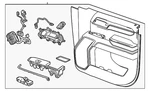 Genuine Gm Door Interior Trim Panel 85019537. Fixed Price $420.22.