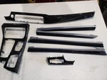 Interior Dash Trim Kit (6 Pieces) - 2011 Bmw 535ix F10 Sedan Oem 9192942. Fixed Price $198.00.