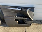 13-16 Ford Fusion Front Door Trim Panel Black Leather Left Driver Side Oem. Fixed Price $100.00.