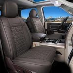 Coverado Dodge Ram Seat Covers Fullset Curved Back , Coffee. Fixed Price $255.97.