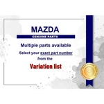 Genuine Mazda Pocket Door Trim - Multiple Part Numbers Set N06. Fixed Price $102.28.